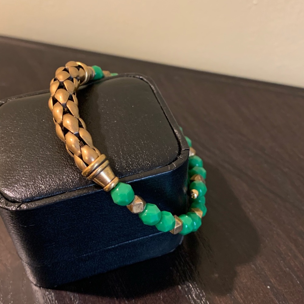 Alex and Ani Vintage sixty-six wrap bracelet.